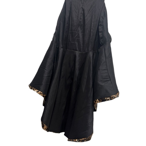 Juno Collection 90s Y2K Leopard Print Ruched Formal Prom Party Dress - Picture 3 of 11